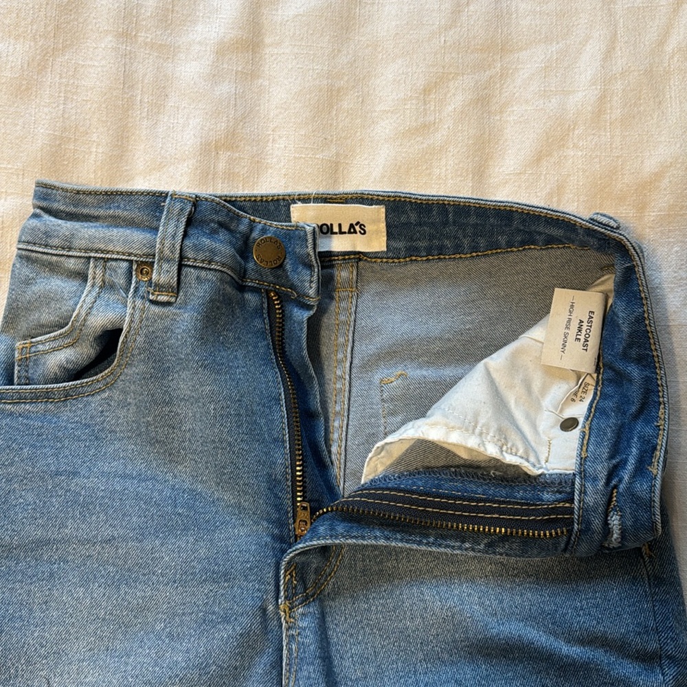 ROLLA’S East Coast Ankle High Rise Skinny Jean